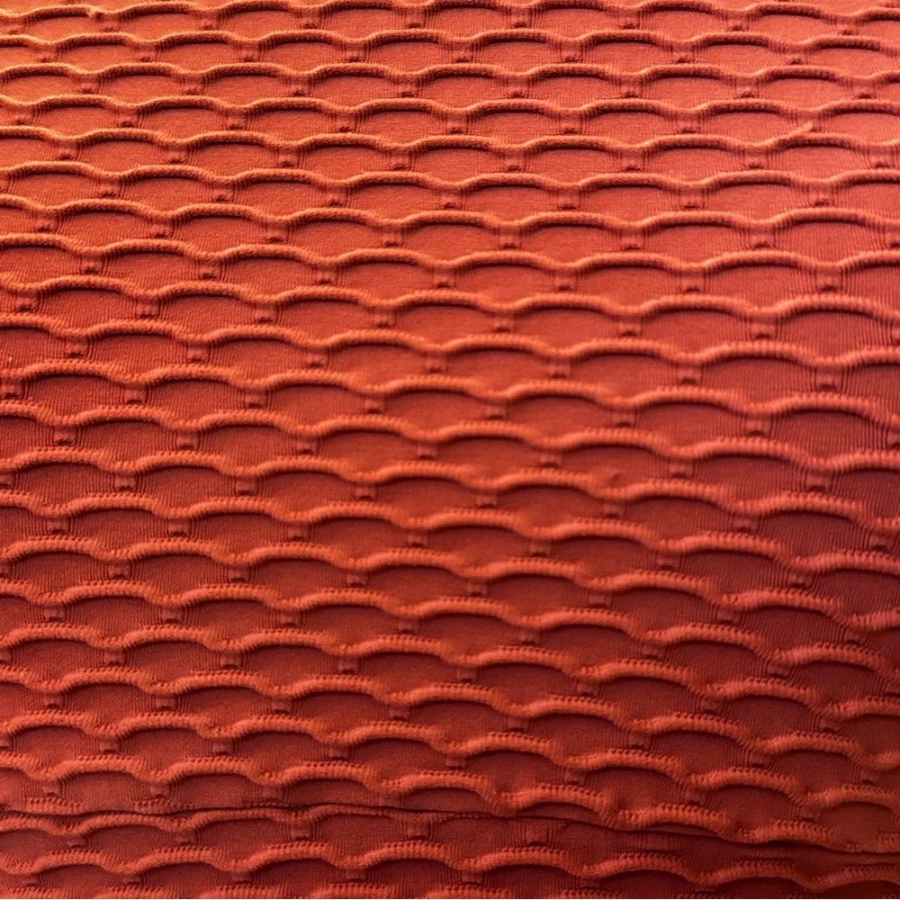 Booty by Brabants Croco Skin Scoop Top Crop Tank with Pads Supportive Orange OS - Picture 9 of 10